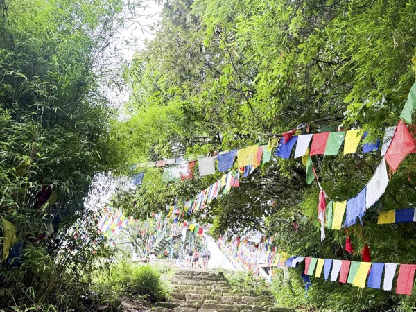 Jamacho Gumba Prayer Flags