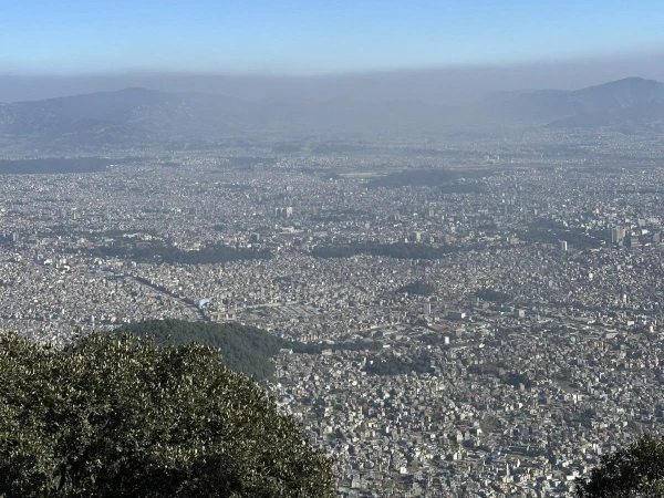 Kathmandu Valley View From Jamacho