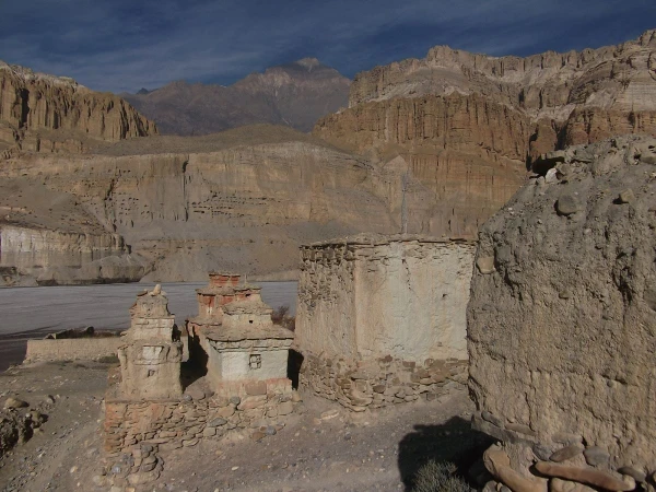Upper Mustang Buddhist Chortens