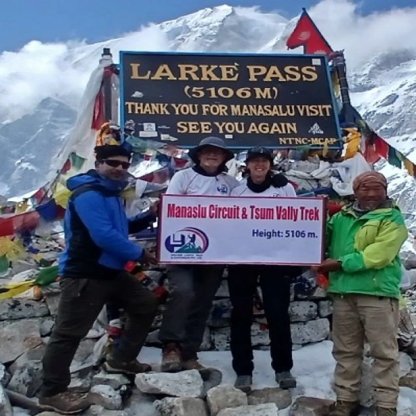 Manaslu Cricuit and Tsum Valley Trek - 22 Days