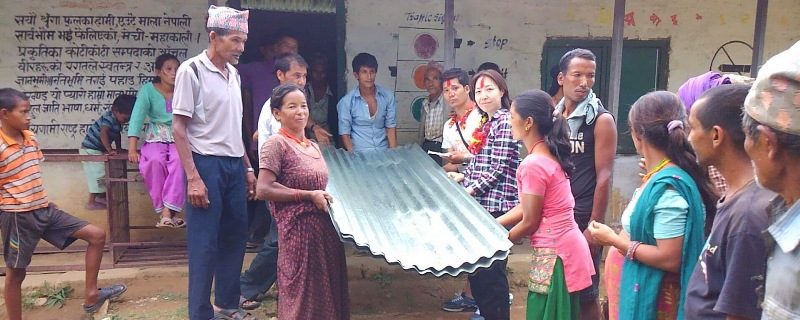 Third Round Relief Materials Distribution 